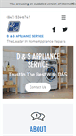 Mobile Screenshot of illinoisapplianceservice.com